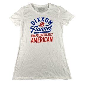 Dixxon Flannel Company Shirt Womens Medium Unapologetically American Tee USA